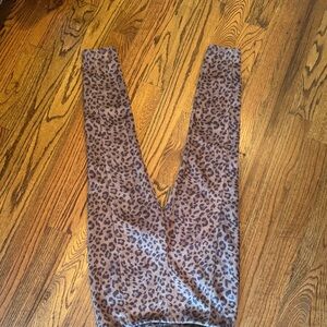 Wonderly Leopard Print Ankle Jumpsuit in Brown and Black